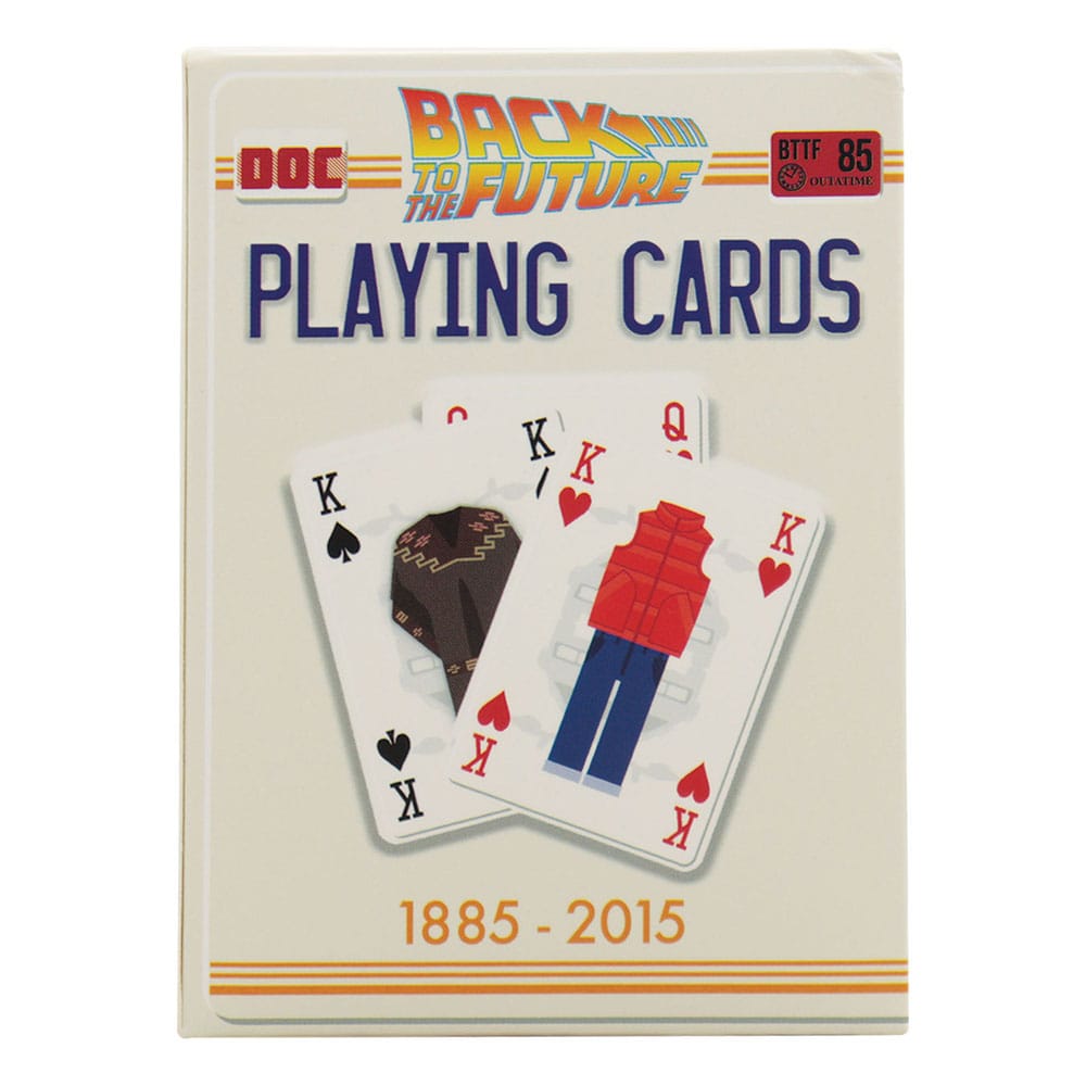 Back to the Future Playing Cards Display 12 FaNaTtik