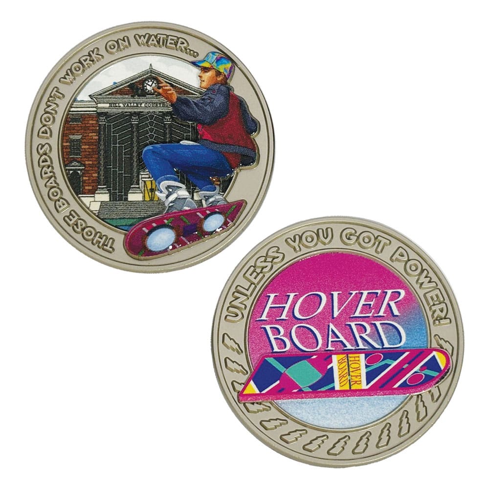 Back To The Future Collectable Coin Hoverboard Limited Edition FaNaTtik