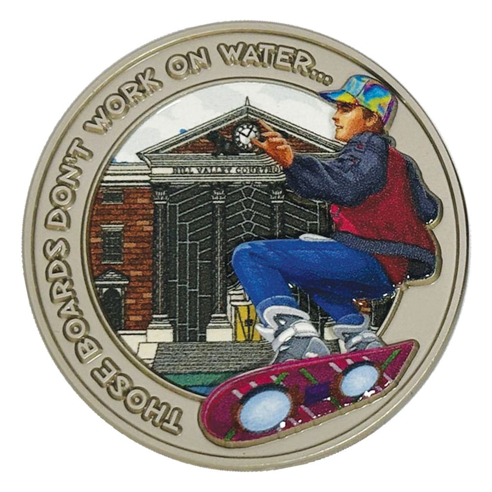 Back To The Future Collectable Coin Hoverboard Limited Edition FaNaTtik