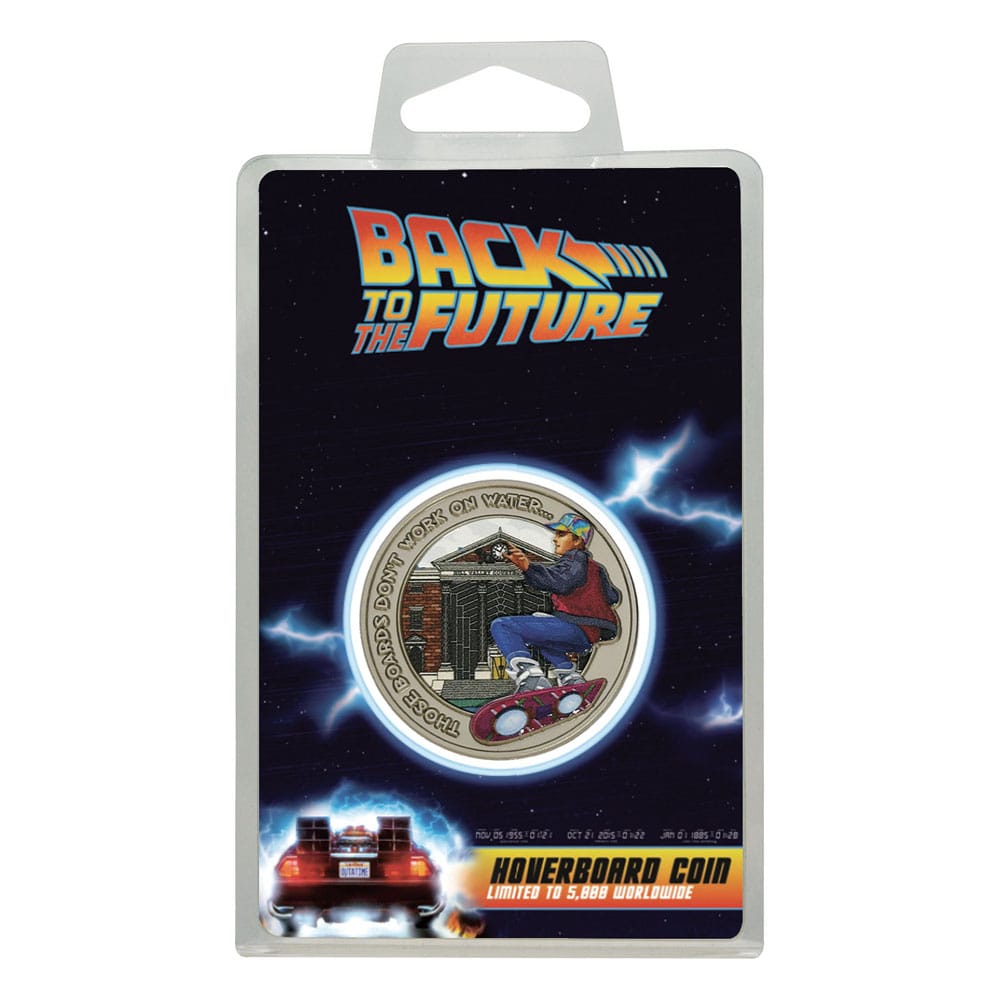 Back To The Future Collectable Coin Hoverboard Limited Edition FaNaTtik