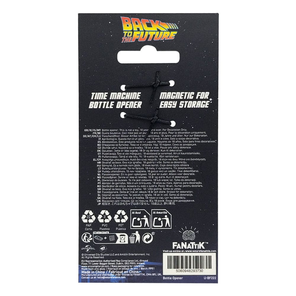 Back To The Future Bottle Opener DeLorean FaNaTtik