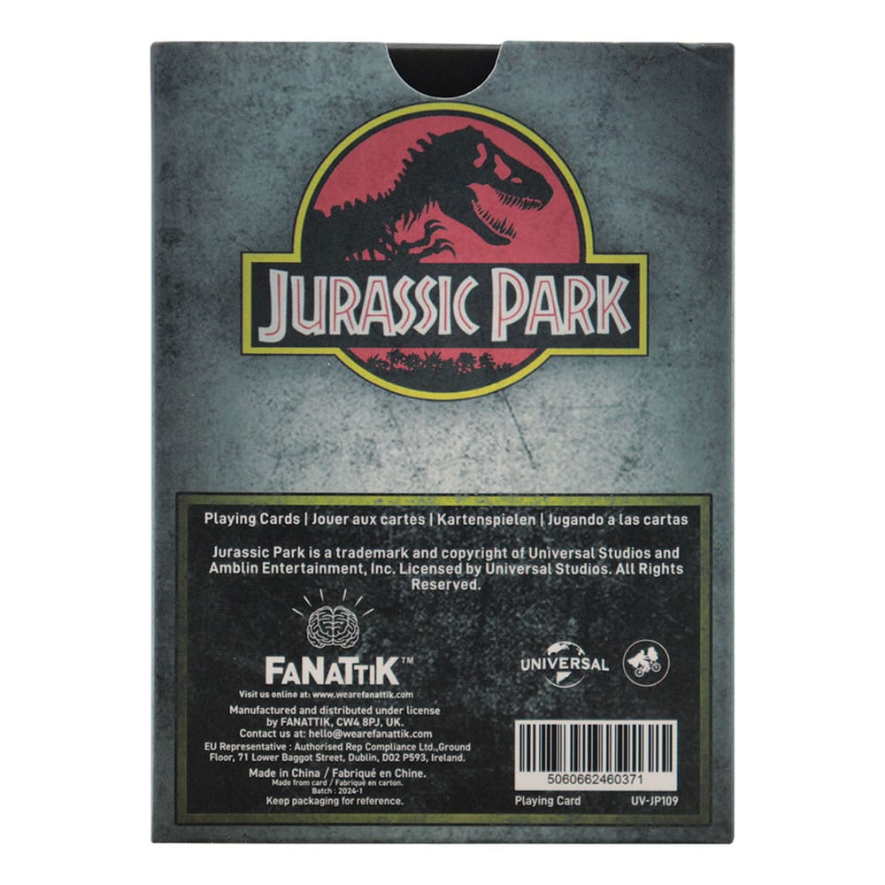 Jurassic Park Playing Cards Gift Shop Display 12 FaNaTtik