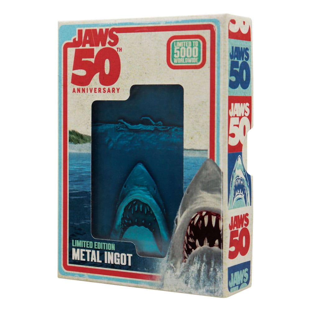 Jaws Ingot 50th Anniversary Poster Limited Edition FaNaTtik