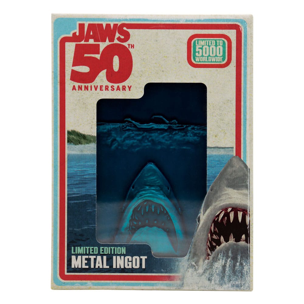 Jaws Ingot 50th Anniversary Poster Limited Edition FaNaTtik