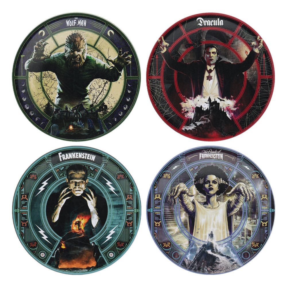 Universal Monsters Coaster 4 Pack FaNaTtik