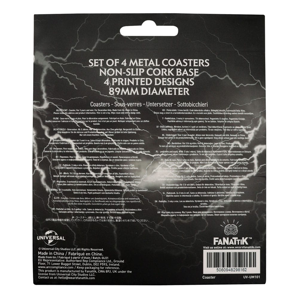 Universal Monsters Coaster 4 Pack FaNaTtik