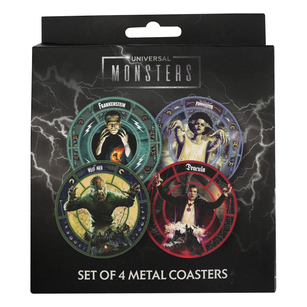 Universal Monsters Coaster 4 Pack FaNaTtik