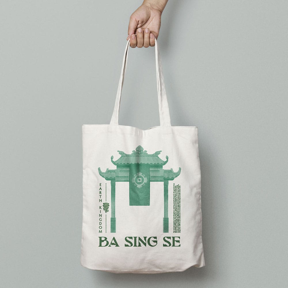 Avatar The Last Airbender Tote Bag Ba Sing Se FaNaTtik