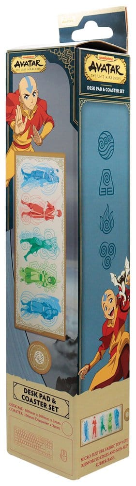 Avatar The Last Airbender Desk Pad & Coaster Set Elements FaNaTtik