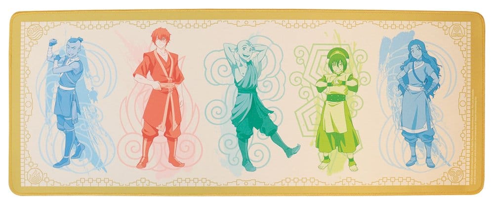 Avatar The Last Airbender Desk Pad & Coaster Set Elements FaNaTtik