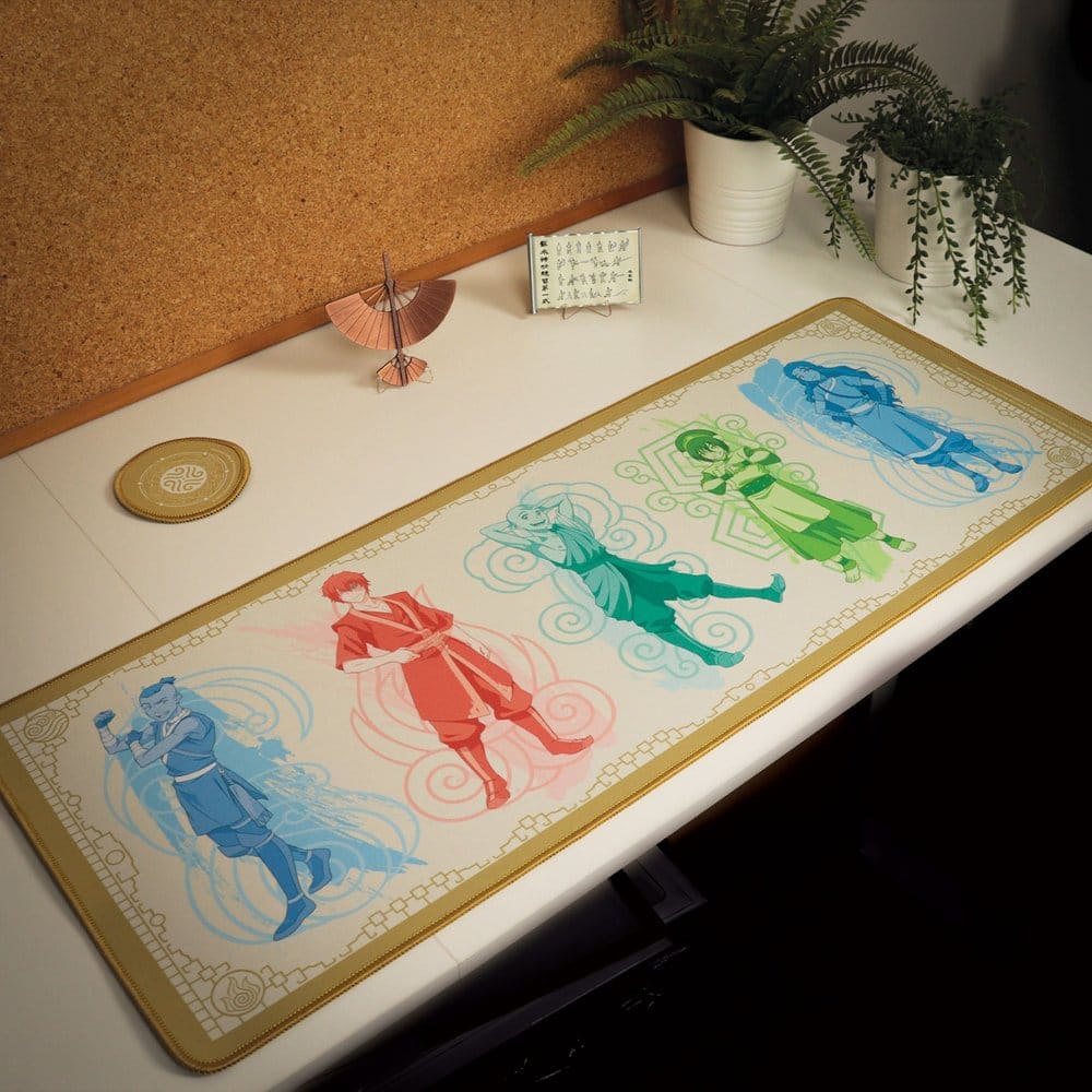 Avatar The Last Airbender Desk Pad & Coaster Set Elements FaNaTtik