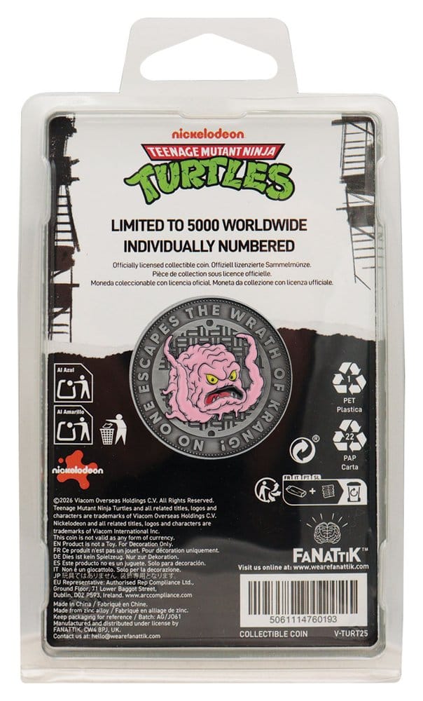 Teenage Mutant Ninja Turtles Collectable Coin Krang FaNaTtik