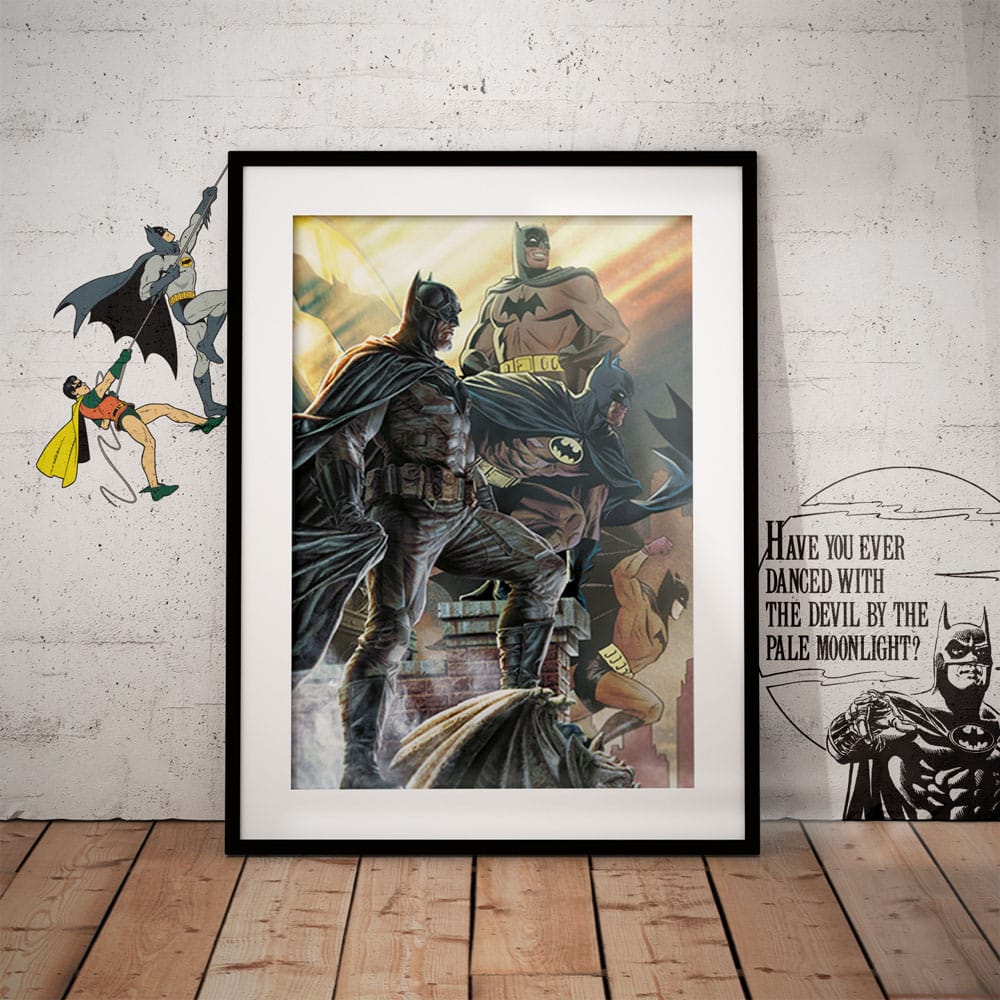 DC Comis Art Print Batman 85th Anniversary Limited Edition FaNaTtik
