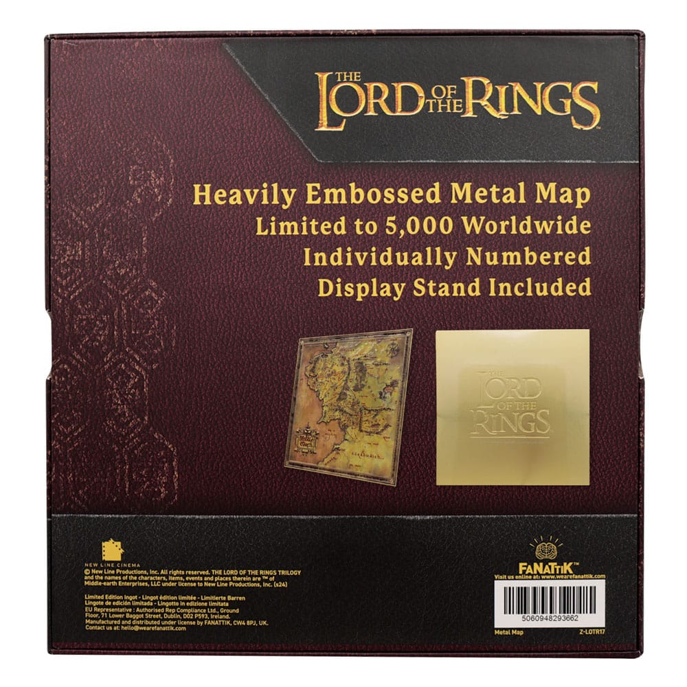 Lord of the Rings Replica Map Limited Edition FaNaTtik