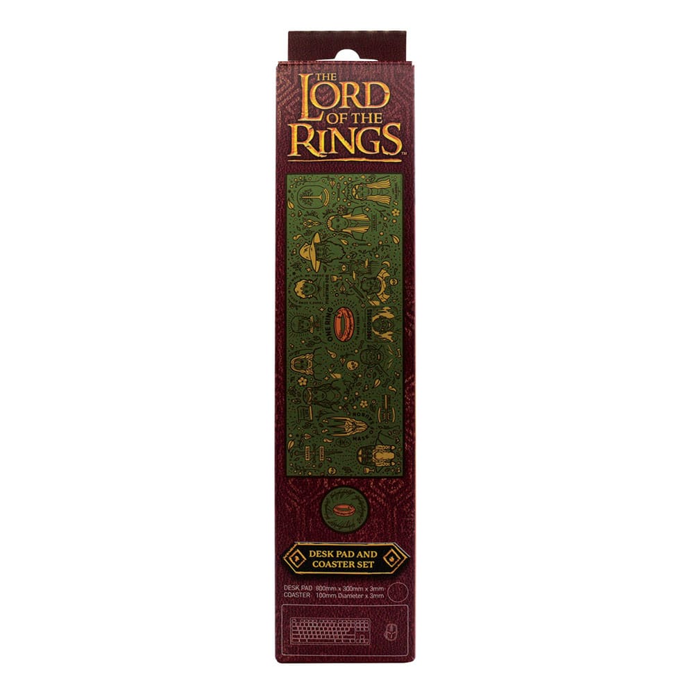 Lord of the Rings Desk Pad & Coaster Set FaNaTtik