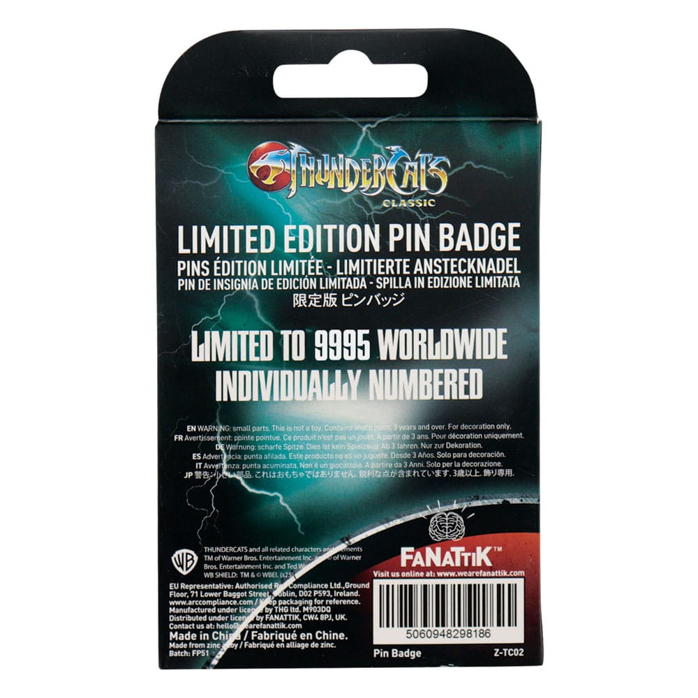 Thundercats Pin Badge Mumm Ra Limited Edition FaNaTtik