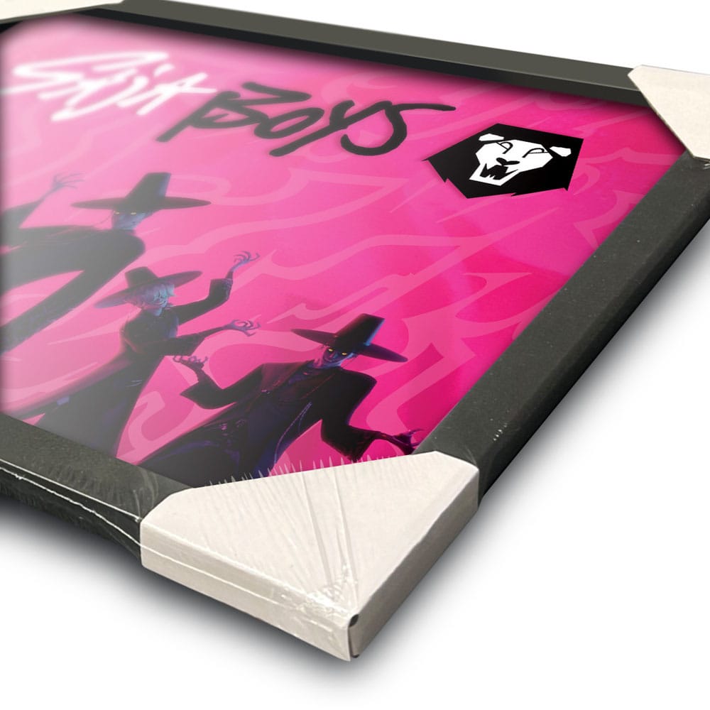 KPop Demon Hunters Collector Print Framed Poster Saja Boys Idol Pyramid International
