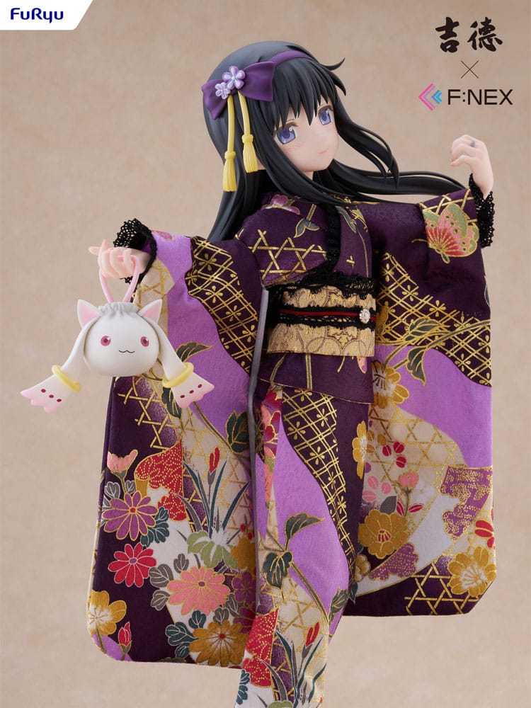 Puella Magi Madoka Magica F NEX Rebellion Homura Akemi Japanese Doll Furyu