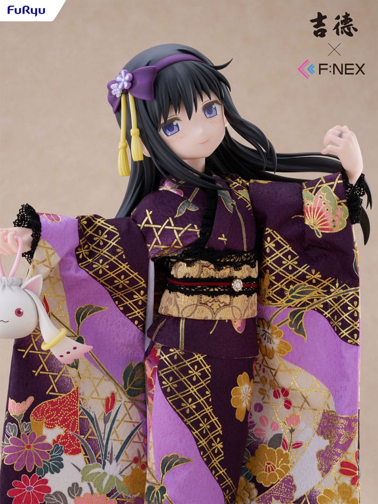 Puella Magi Madoka Magica F NEX Rebellion Homura Akemi Japanese Doll Furyu