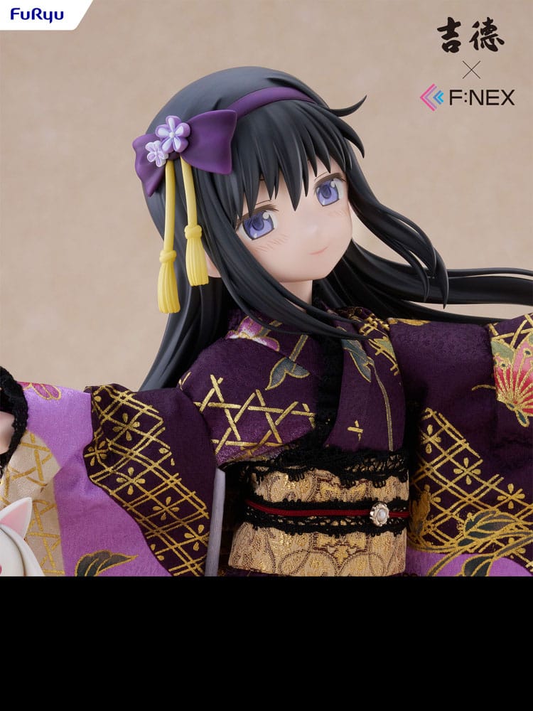 Puella Magi Madoka Magica F NEX Rebellion Homura Akemi Japanese Doll Furyu
