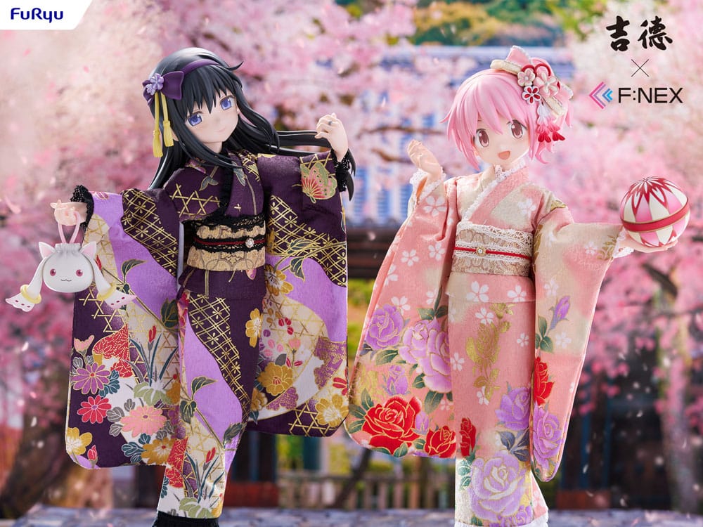 Puella Magi Madoka Magica F NEX Rebellion Homura Akemi Japanese Doll Furyu