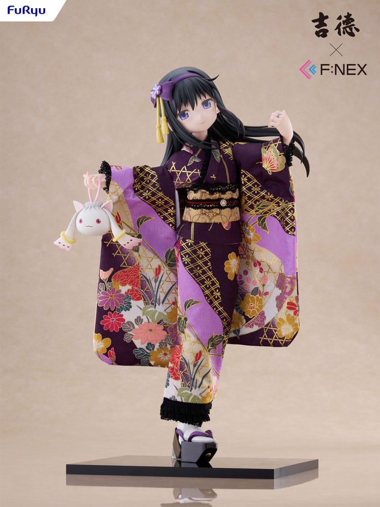 Puella Magi Madoka Magica F NEX Rebellion Homura Akemi Japanese Doll Furyu