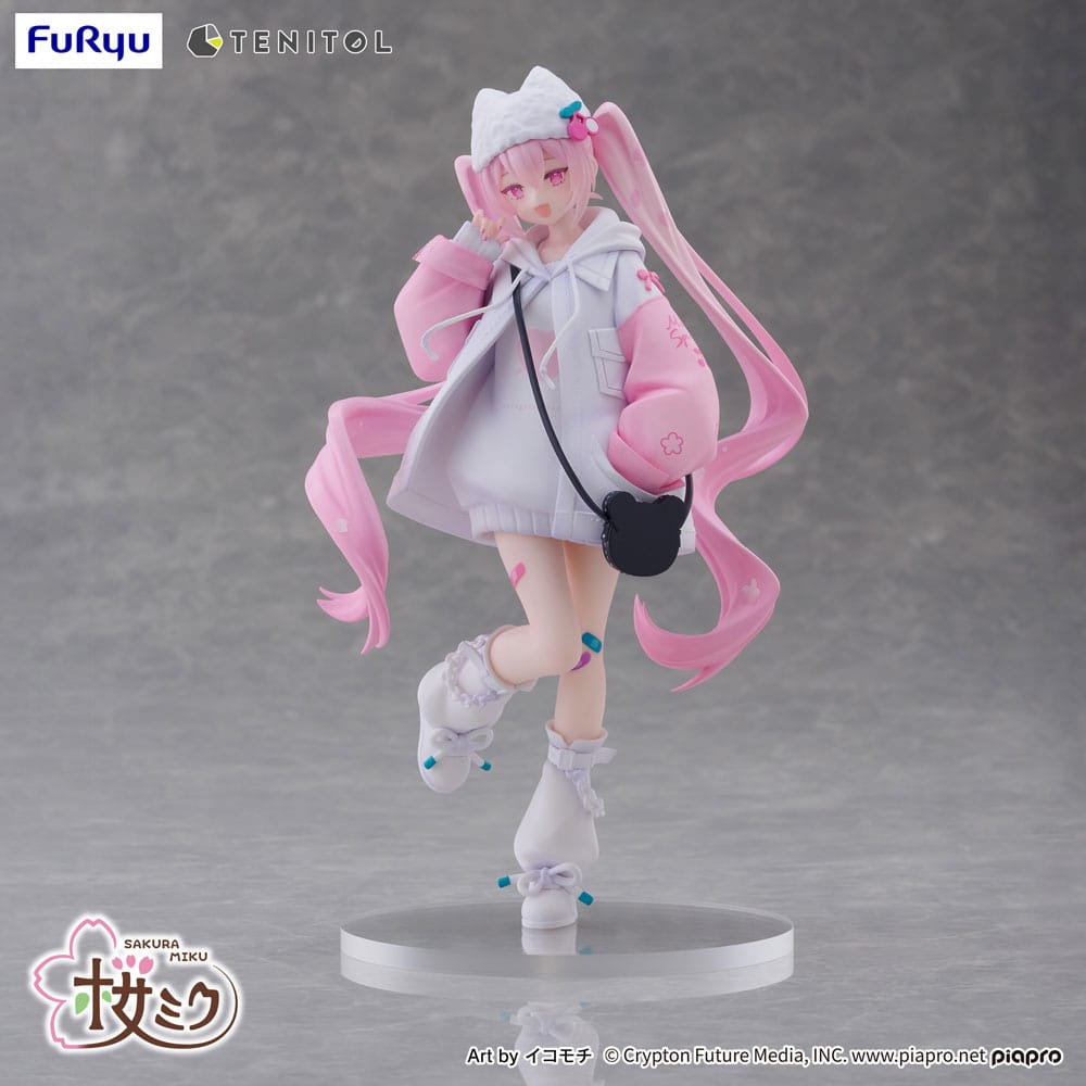 Hatsune Miku Tenitol Sakura Miku Cool style petit Furyu
