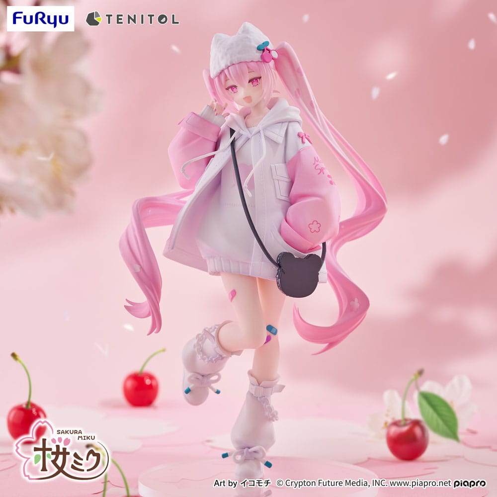 Hatsune Miku Tenitol Sakura Miku Cool style petit Furyu