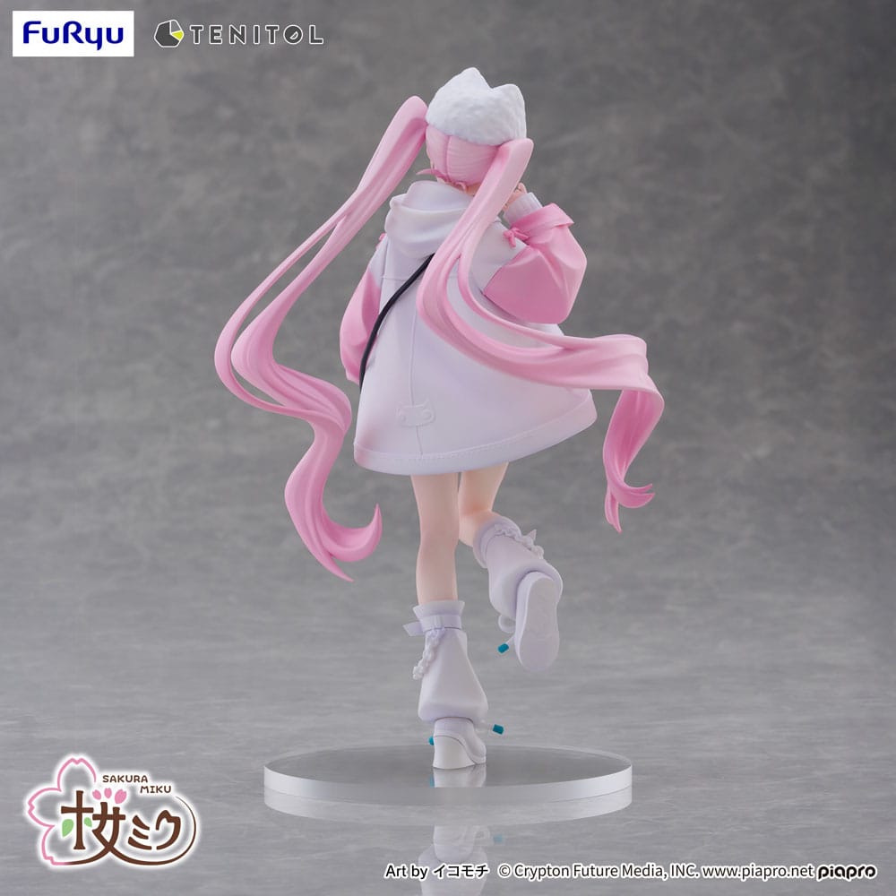 Hatsune Miku Tenitol Sakura Miku Cool style petit Furyu