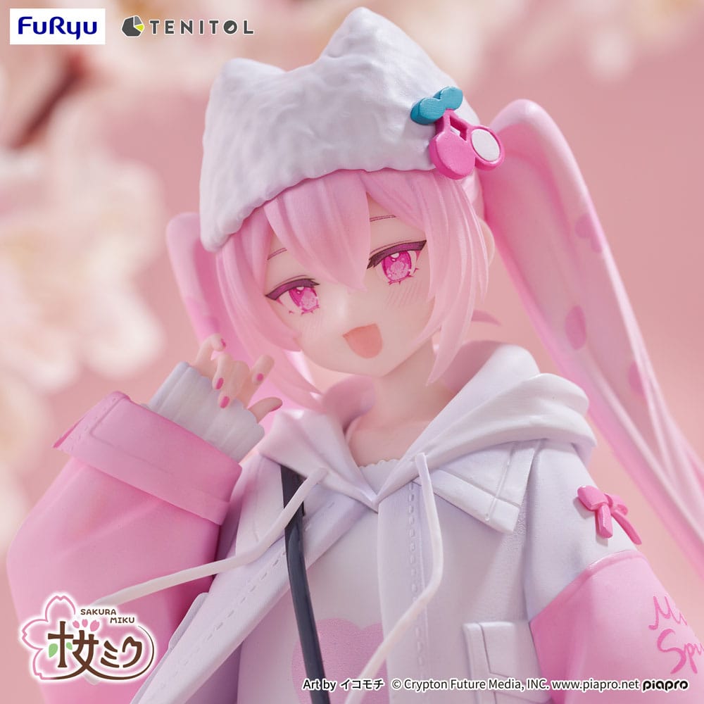 Hatsune Miku Tenitol Sakura Miku Cool style petit Furyu