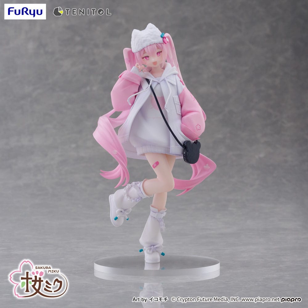 Hatsune Miku Tenitol Sakura Miku Cool style petit Furyu