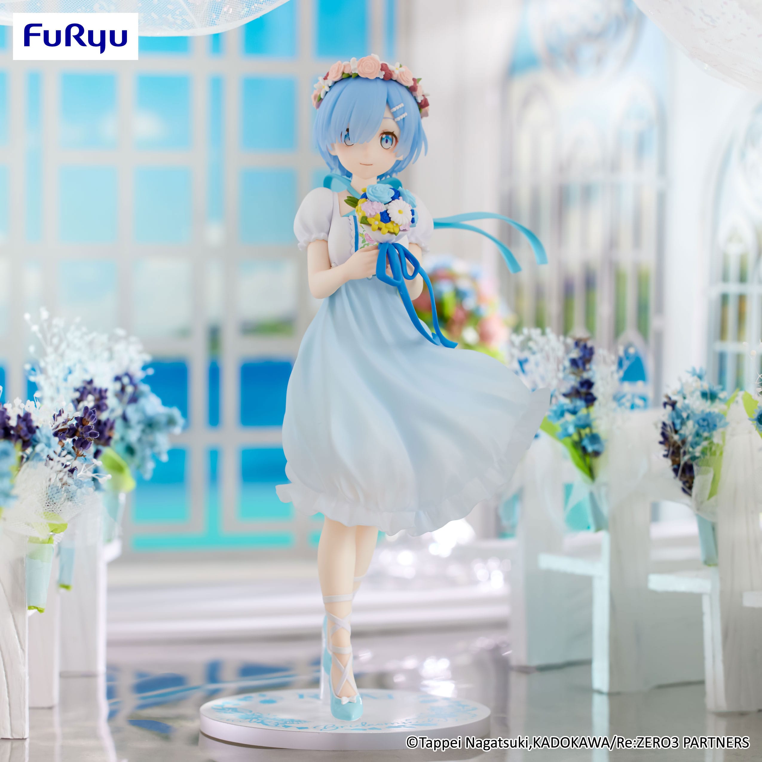 Re Zero Starting Life in Another World Trio Try iT Rem Bridesmaid Furyu