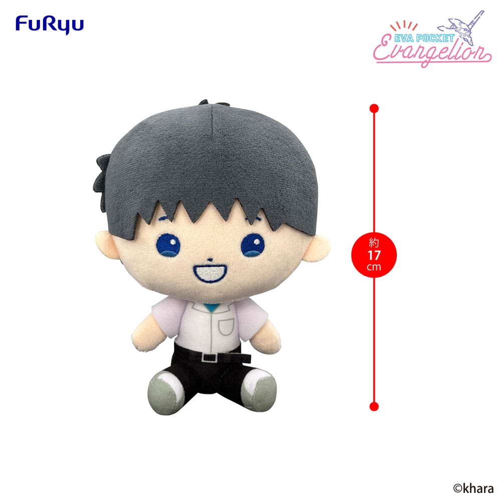 Neon Genesis Evangelion Eva Pocket Plush Figure Shinji Furyu
