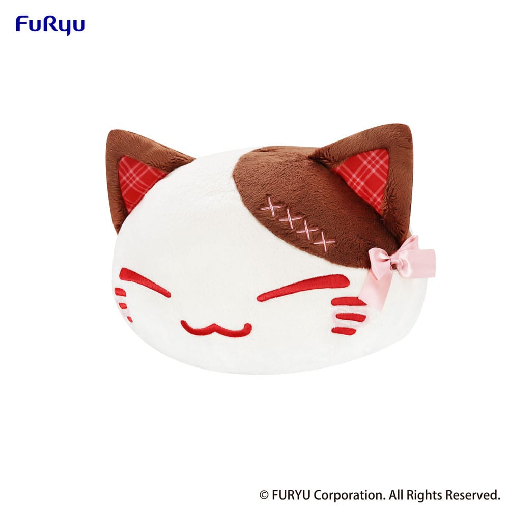 Nemuneko Cat Sweet Big Plush Figure Brown Furyu