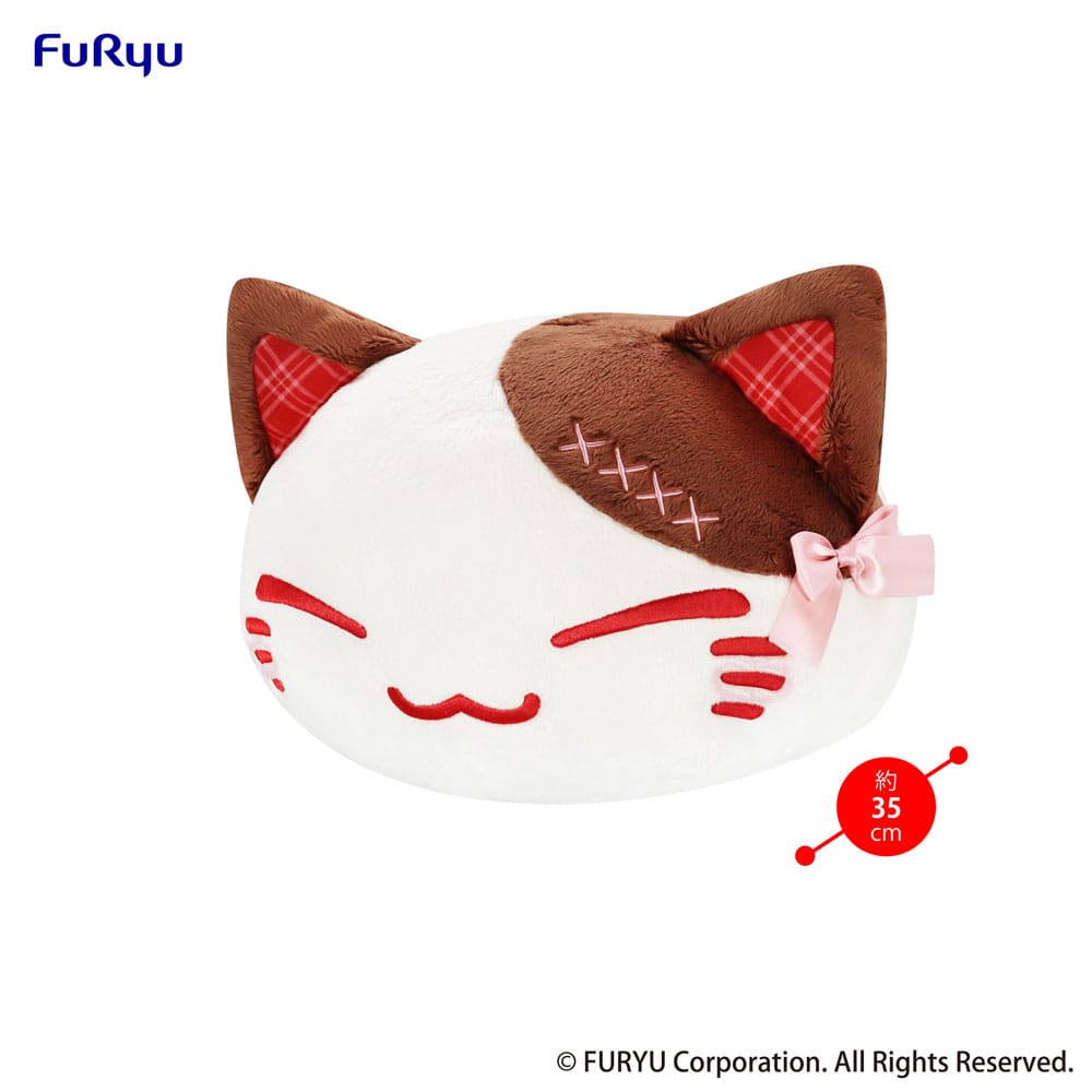 Nemuneko Cat Sweet Big Plush Figure Brown Furyu