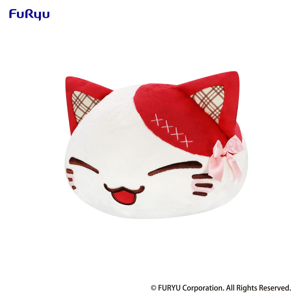 Nemuneko Cat Sweet Big Plush Figure Red Furyu