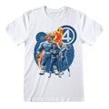 Fantastic 4 T Shirt Group Size M Heroes Inc