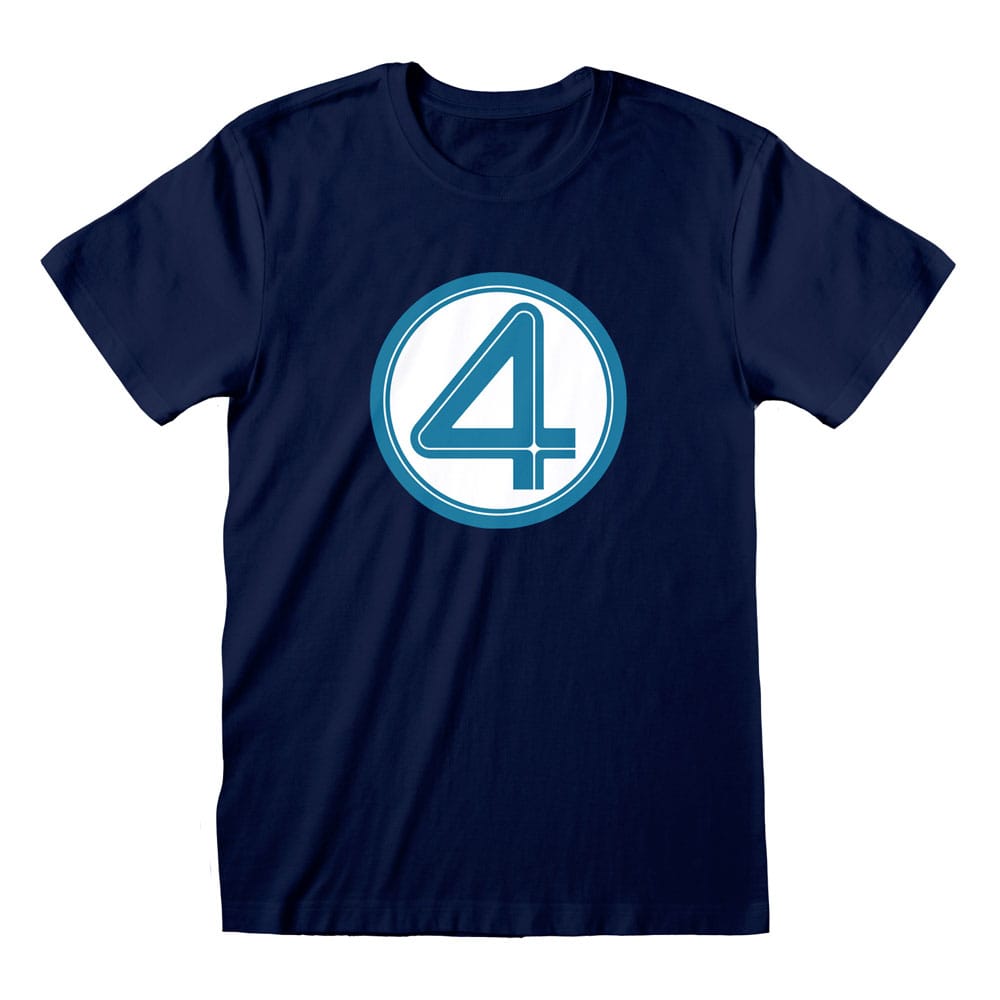Fantastic 4 T Shirt Emblem Size S Heroes Inc