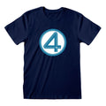 Fantastic 4 T Shirt Emblem Size S Heroes Inc
