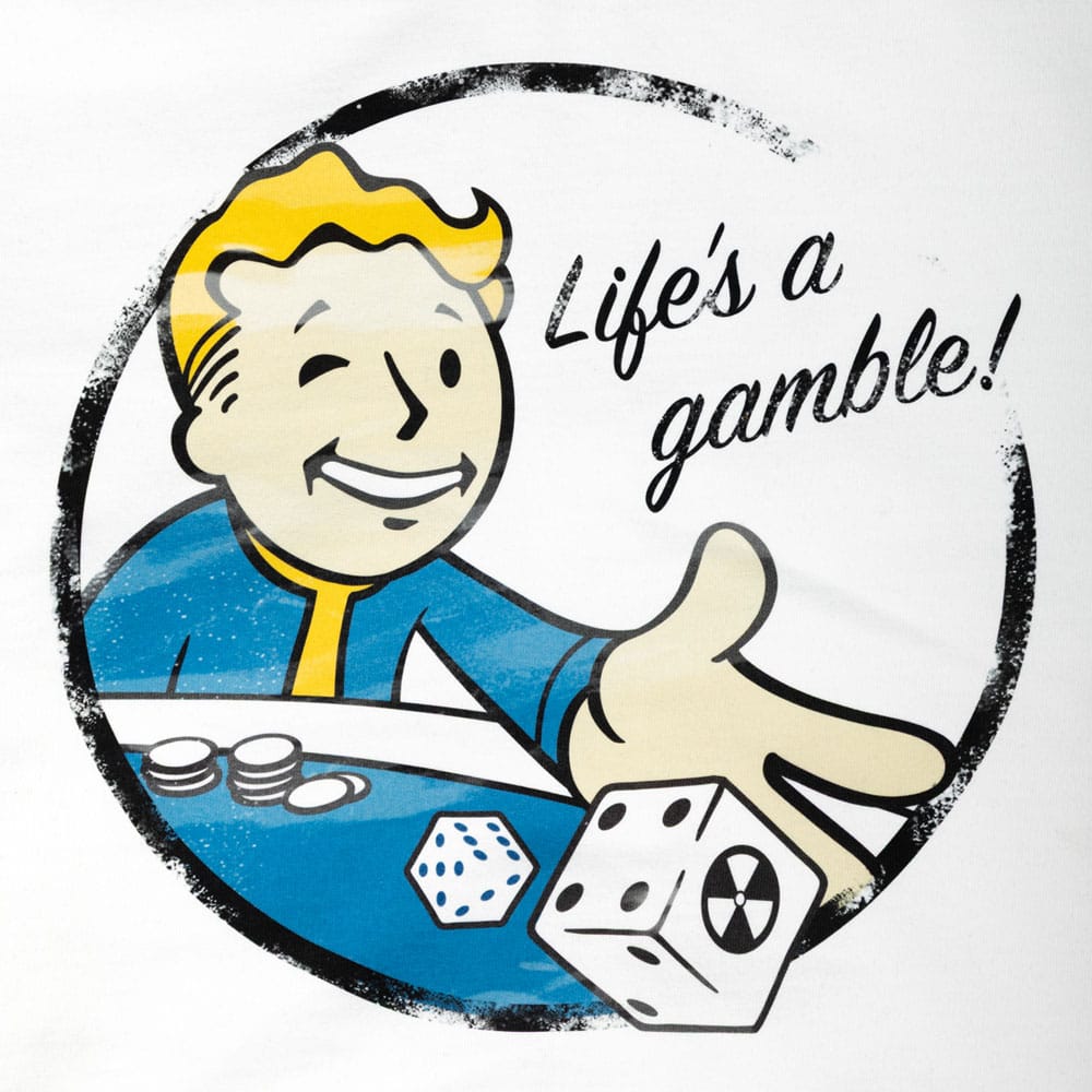 Fallout Zipper Hoodie Gamble Size XL DEVplus