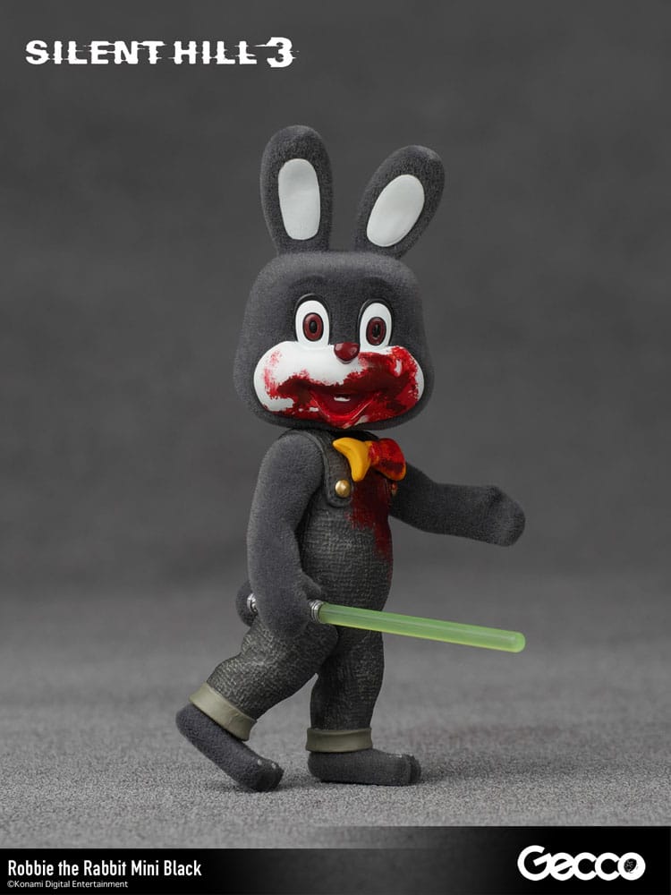 Silent Hill 3 Mini Action Figure Robbie the Rabbit Mini Black Version Gecco