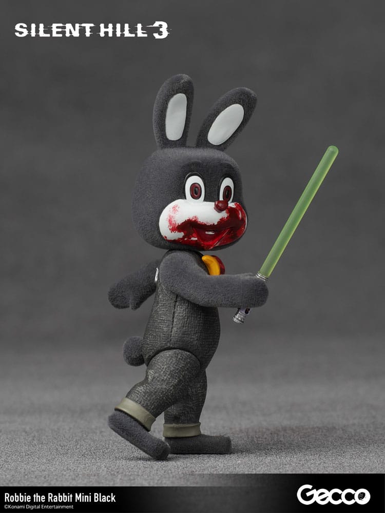 Silent Hill 3 Mini Action Figure Robbie the Rabbit Mini Black Version Gecco