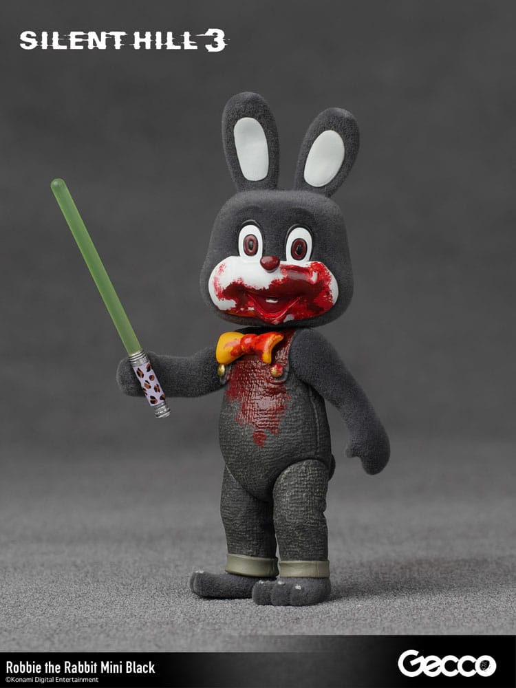 Silent Hill 3 Mini Action Figure Robbie the Rabbit Mini Black Version Gecco