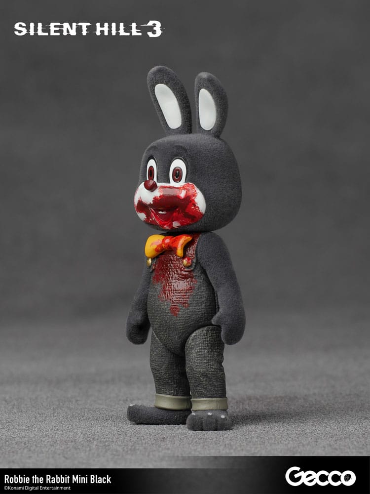Silent Hill 3 Mini Action Figure Robbie the Rabbit Mini Black Version Gecco