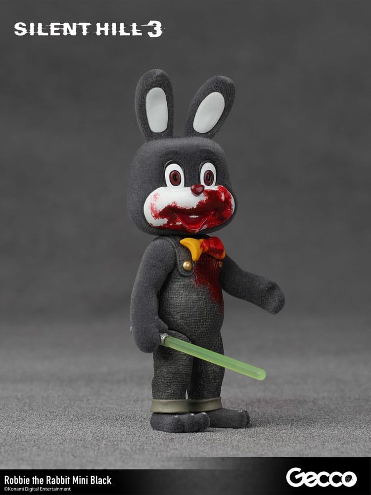 Silent Hill 3 Mini Action Figure Robbie the Rabbit Mini Black Version Gecco