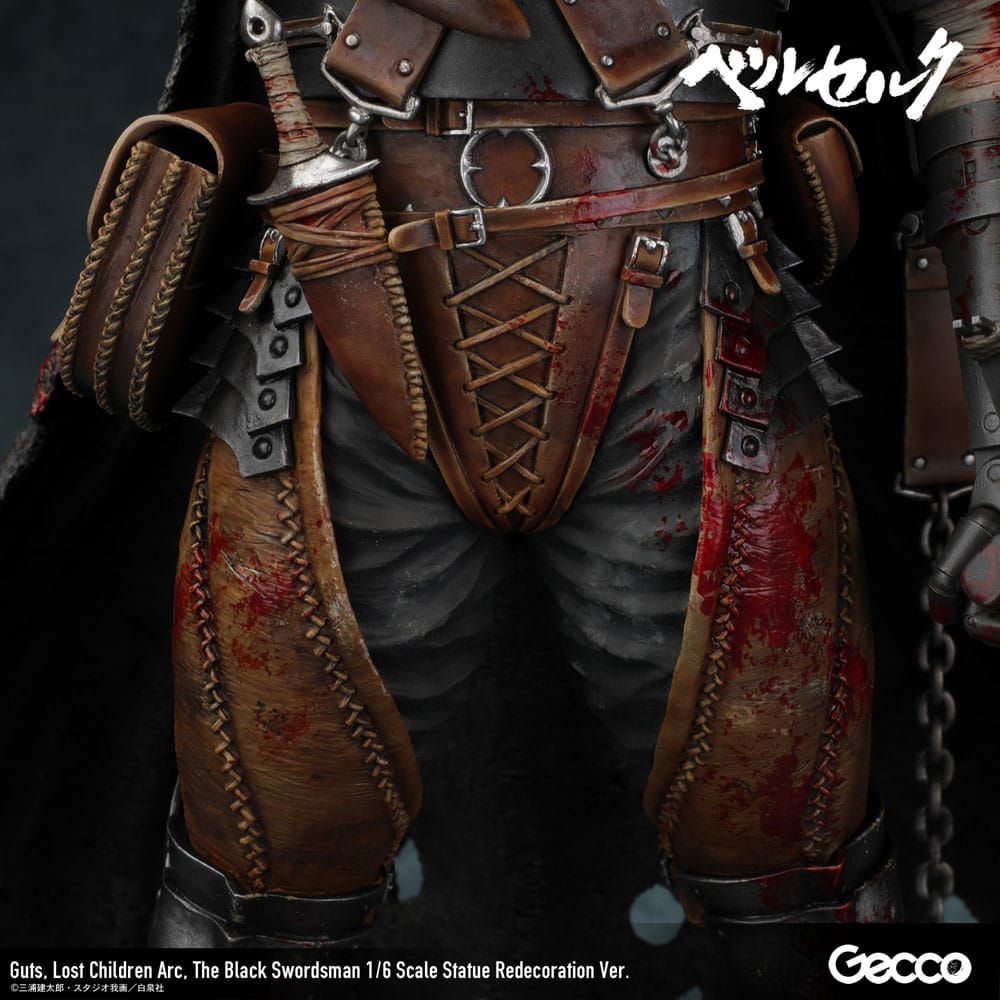 Berserk Statue Guts Lost Children Arc The Black Swordsman Redecoration Ver. Gecco
