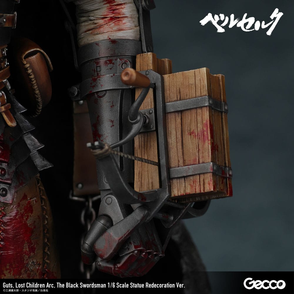 Berserk Statue Guts Lost Children Arc The Black Swordsman Redecoration Ver. Gecco
