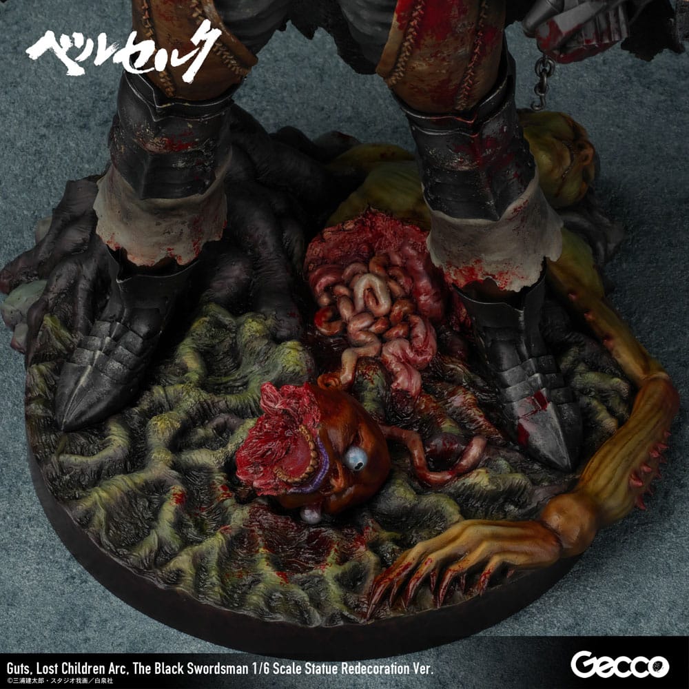 Berserk Statue Guts Lost Children Arc The Black Swordsman Redecoration Ver. Gecco