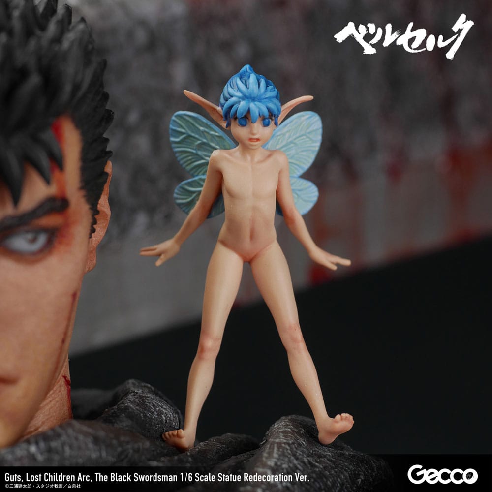 Berserk Statue Guts Lost Children Arc The Black Swordsman Redecoration Ver. Gecco