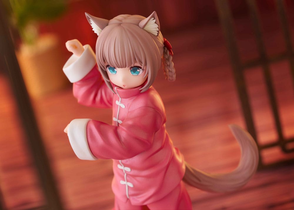 My Cat Is a Kawaii Girl Palette Dress Up Collection Statue Kinako Nyang fu Ver. Golden Head